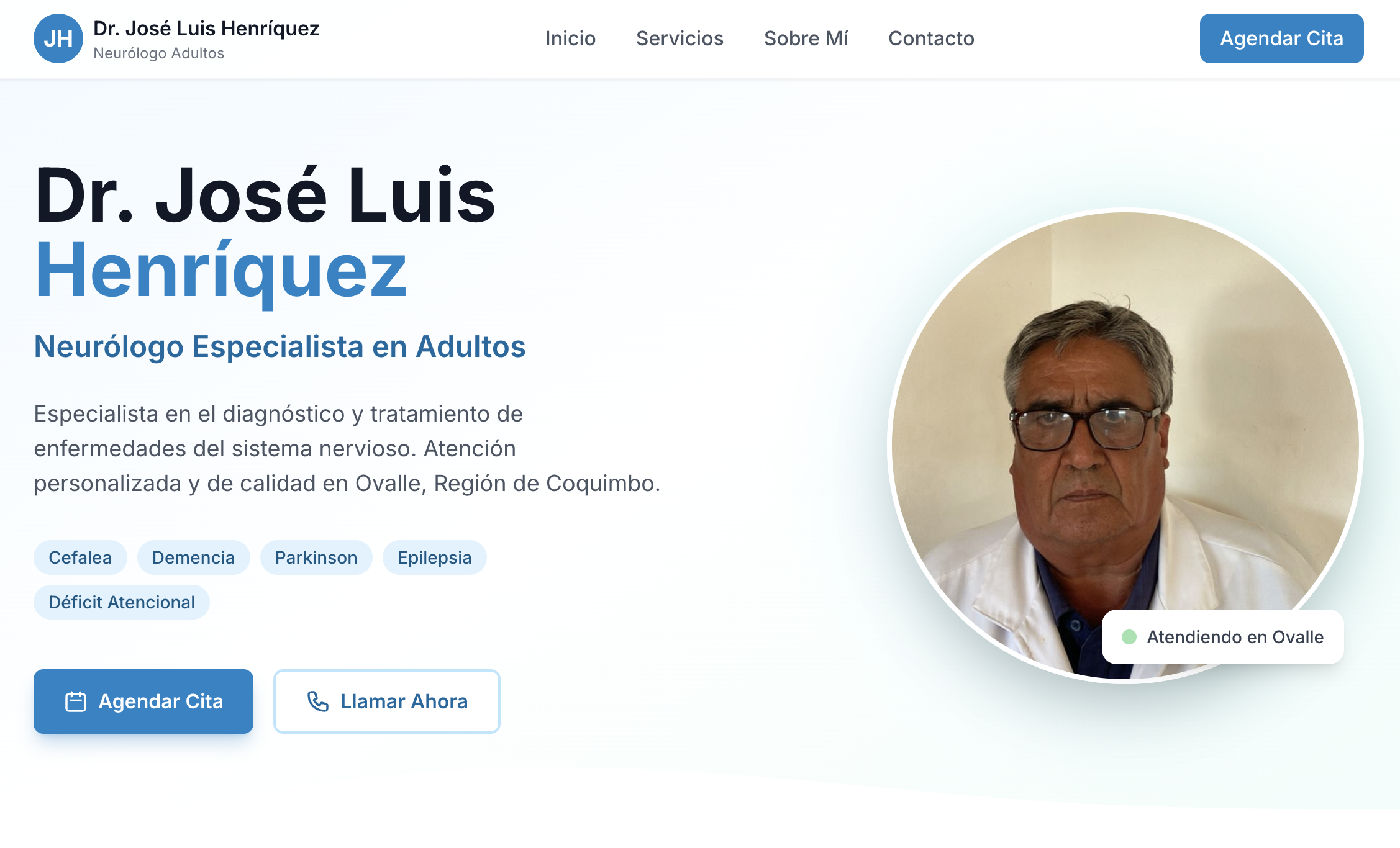 Neurologue Ovalle - Aperçu 1